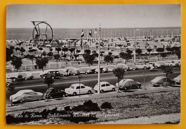Cartolina Lido di Roma - Stabilimento Kursaal - Castelfusano - …