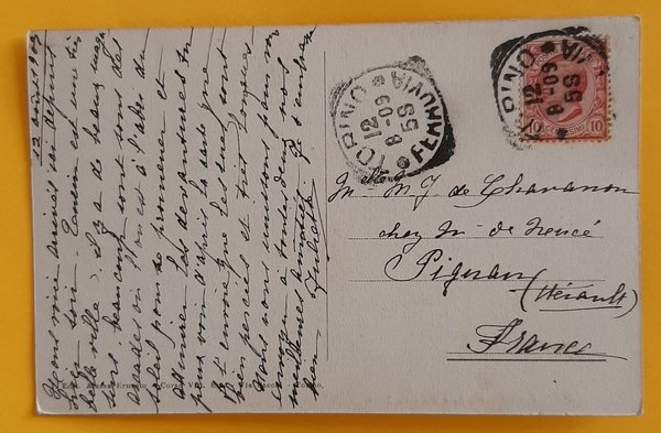 Cartolina Torino - Via Po e via della Zecca - …