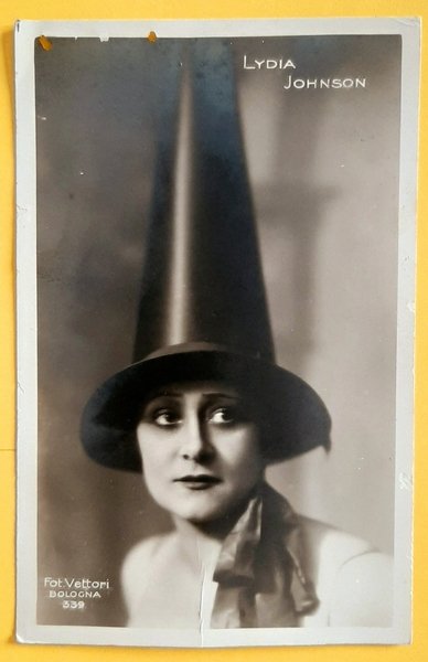 Cartolina Lydia Johnson - 1900