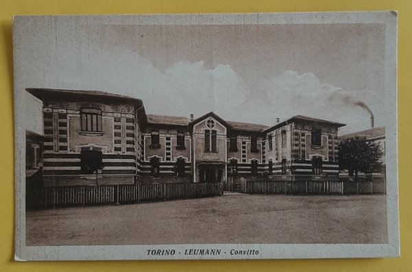 Cartolina Torino - Leumann - Convitto - 1922