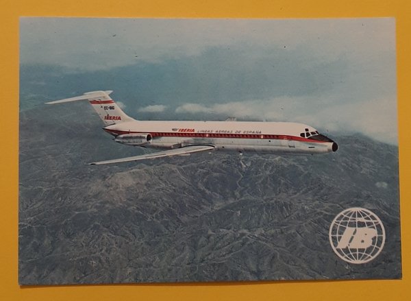 Cartolina Iberia - Lineas Aereas Internacionales De Espana - 1976