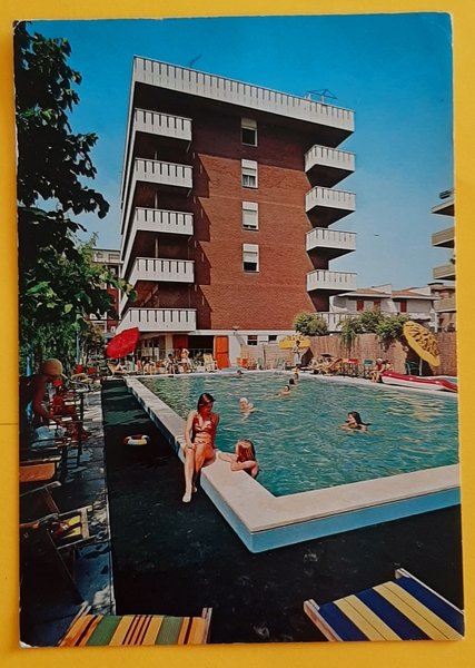 Cartolina Milano Marittima Hotel Tiffany's - 1970
