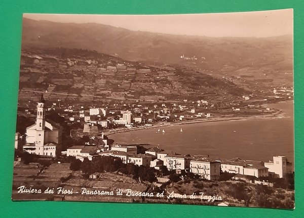 Cartolina Riviera dei Fiori - Panorama di Bussana ed Arma …