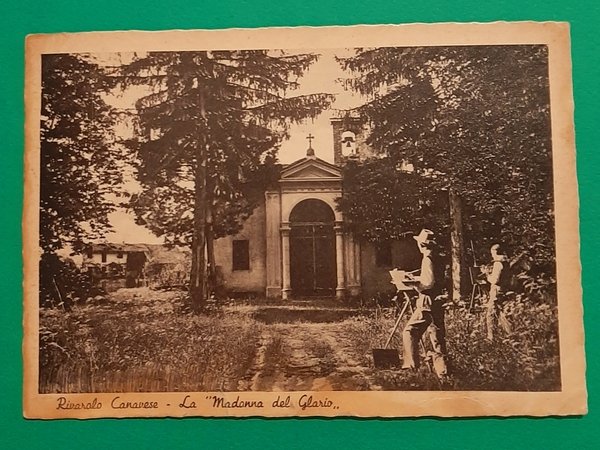 Cartolina Rivarolo Canavese - La Madonna del Glario - 1950