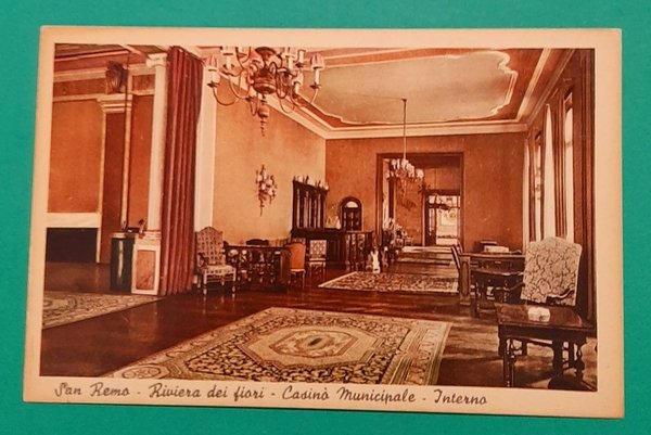 Cartolina San Remo - Riviera dei fiori - Casinò Municipale …