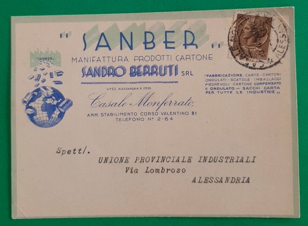 Cartolina Sander - Manifattura Prodotti Cartone - Sandro Berruti - …