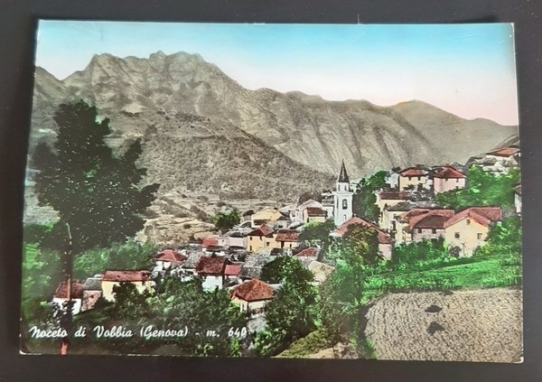 Cartolina Noceto di Vobbia - Genova - 1968