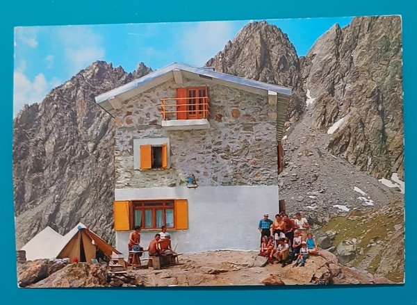 Cartolina Valle Gesso - Rifugio Remondino m. 2430 - 1980