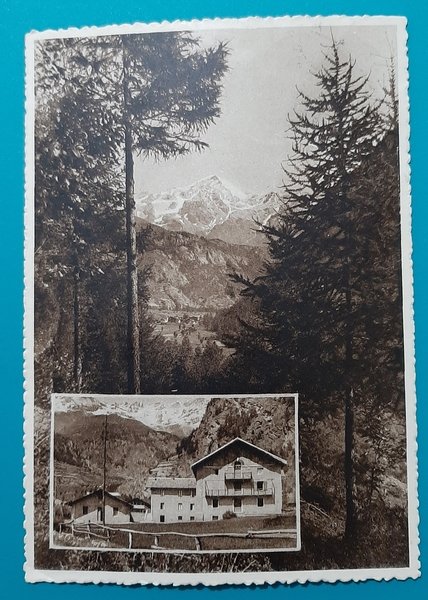 Cartolina Alpina dei PP. Barnabiti - Ollomonte - Aosta - …