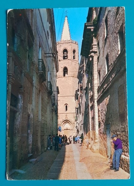 Cartolina Alghero Catalana - Campanile Aragonese - 1973