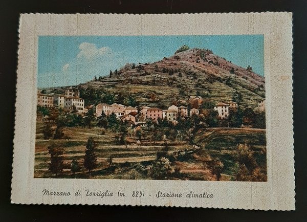 Cartolina Marzano di Torriglia - Stazione Climatica - 1959