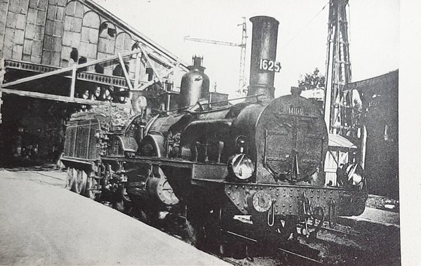 Cartolina Ferrovie - Locomotives Du Sud Ouest - Machine 1625