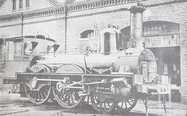 Cartolina Ferrovie - Locomotives De La Compagnie Des Charentes - …