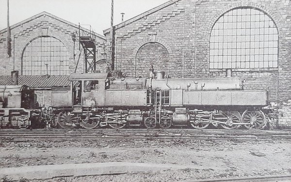 Cartolina Ferrovie - Locomotives Du Nord - Machine Tender n …