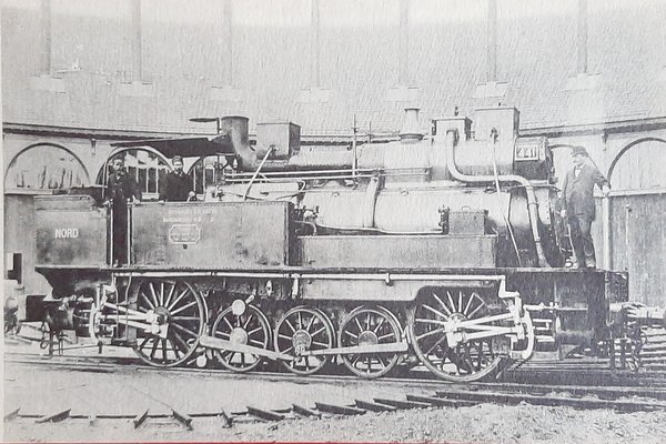 Cartolina Ferrovie - Locomotives Du Nord - Locomotive Tender n …