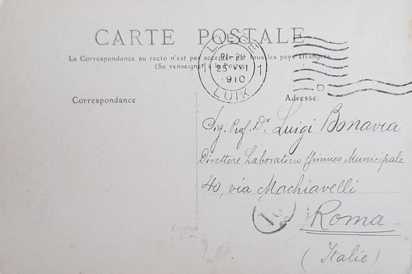 Cartolina Ferrovie - Les Locomotives - Machine Tender n 3.716 …