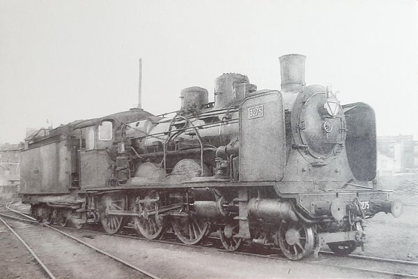Cartolina Ferrovie - Locomotives De L' Est - Machine 3275