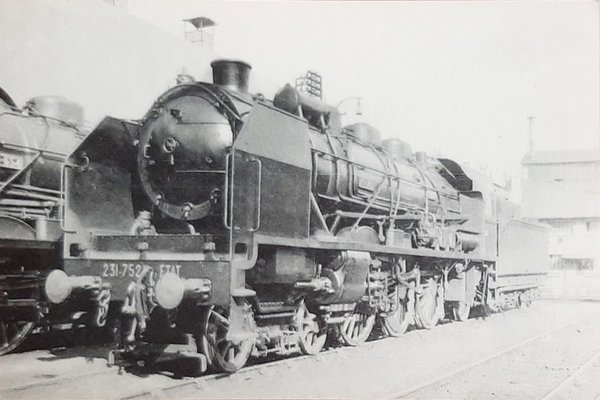 Cartolina Ferrovie - Locomotives De L'Ouest - Machine 231.752