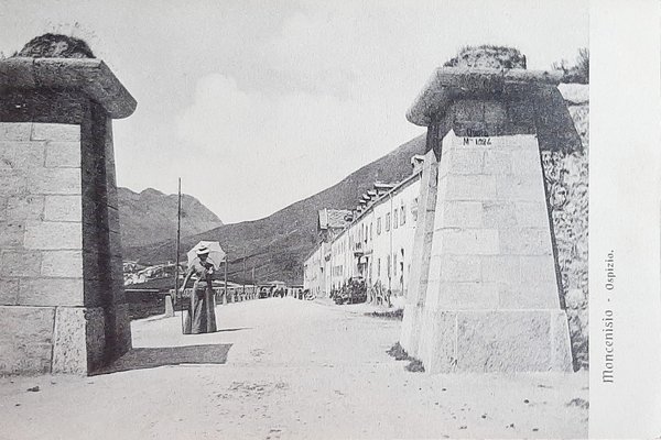 Cartolina Moncenisio - Ospizio - 1950