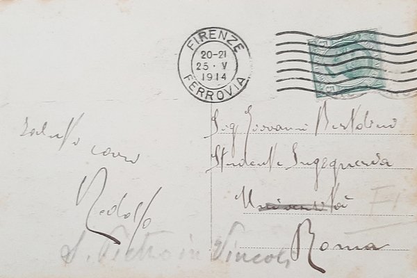 Cartolina Aminta del Tasso dato al Teatro Romano di Fiesole …