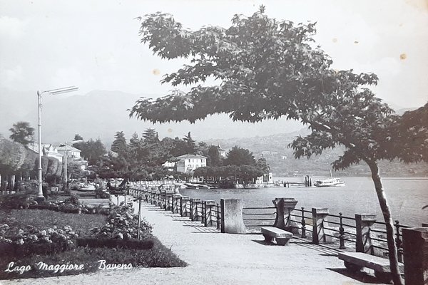 Cartolina Lago Maggiore - Baveno - 1954