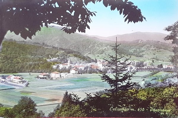 Cartolina Calizzano - Panorama - Soggiorno incantevole - 1951