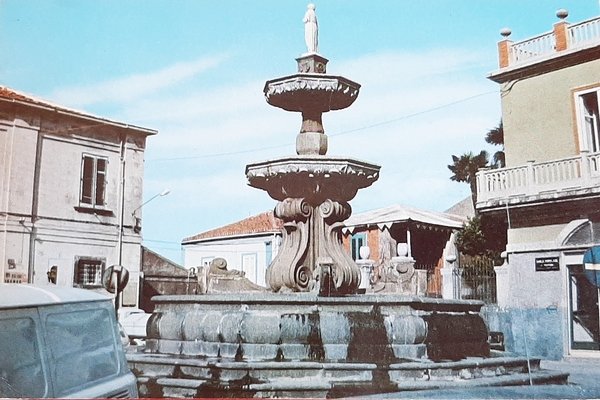 Cartolina S. Giorgio Morgeto - Antica Fontana in Granito - …