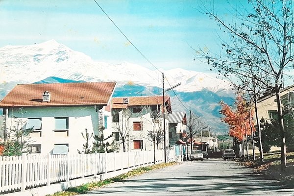 Cartolina Chiomonte - Torino - Via Europa e il Rocciamelone … | Immagine principale