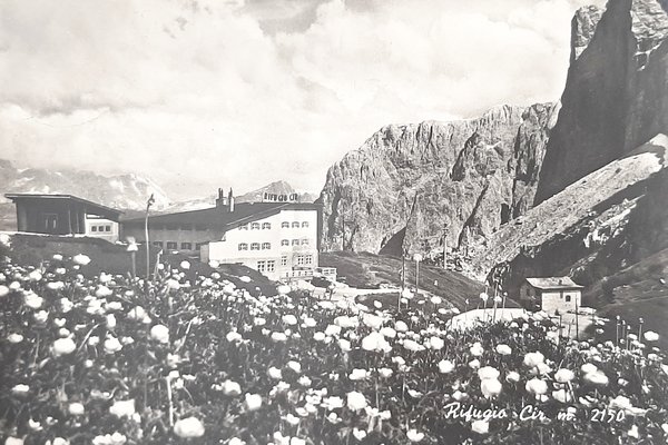 Cartolina Rifugio CIR Selva Gardena - Bolzano - 1952