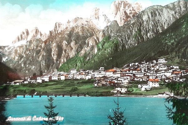 Cartolina Auronzo di Cadore - 1959