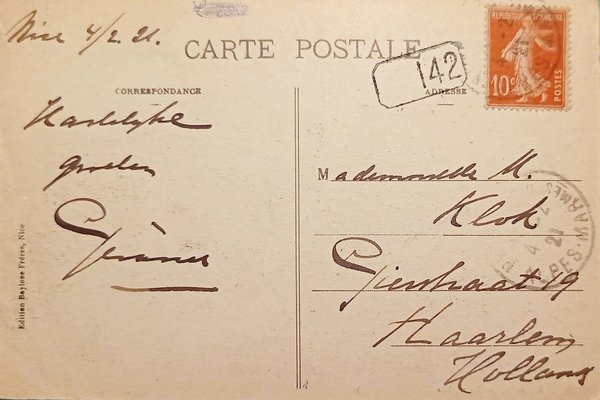 Cartolina - Carnavale De Nice XLII - Cbar Meneghin - …