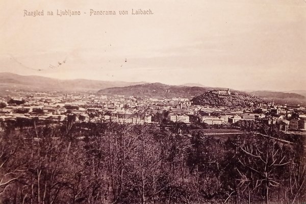 Cartolina - Slovenia - Razgled na Ljubljano - Panorama von …