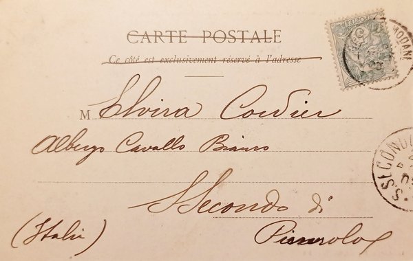 Cartolina - Francia - Baraquements des Chasseurs Alpins au Fréjus …