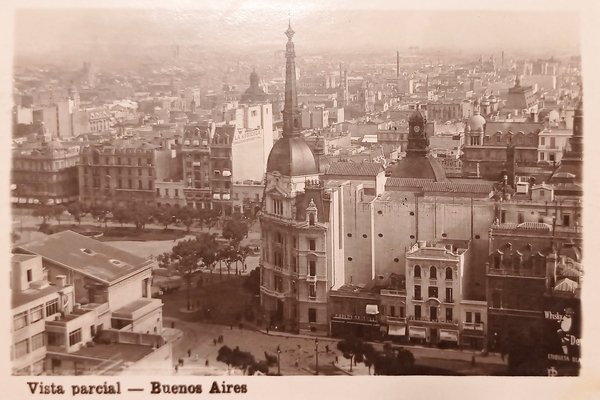 Cartolina - Argentina - Vista parcial - Buenos Aires - …