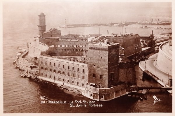 Cartolina - Francia - Marseille - Le Fort St. Jean …