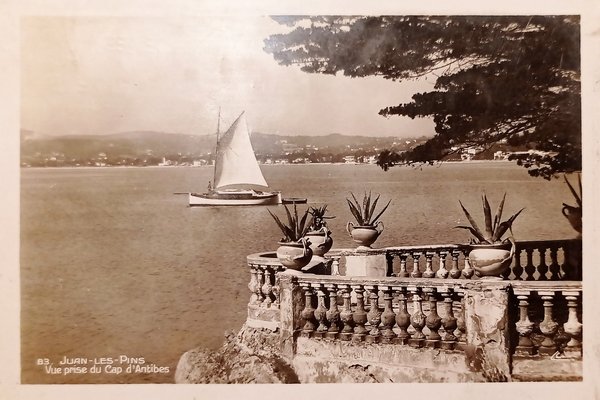 Cartolina - Francia - Juan-Les-Pins - Vue prise du Cap …