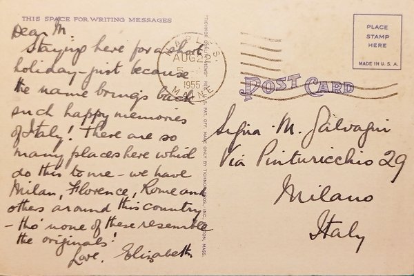 Cartolina - Bathing Beach - Sebago Lake State Park - …