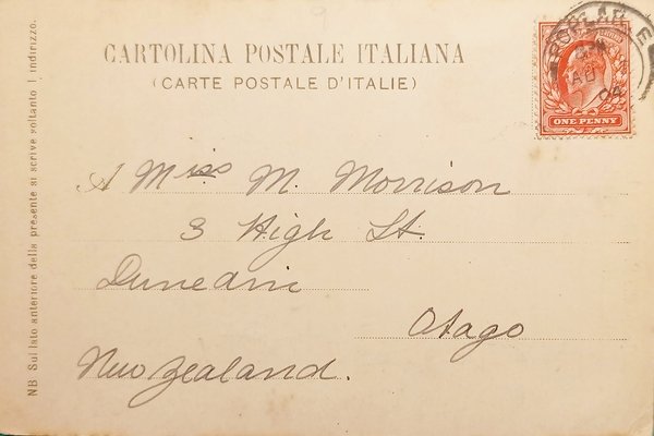 Cartolina Campanile S. Marco e Loggetta Sansovino crollato 14 Lugl. …