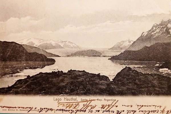 Cartolina - Repubblica Argentina - Lago Hauthal - Santa Cruz …