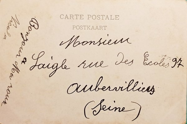 Cartolina - Uccle - Belgio - Hotel Terminus - 1900 …