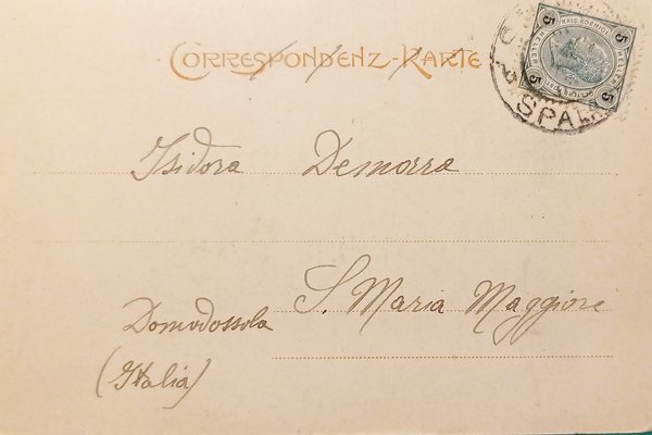 Cartolina - Croazia - Spljet - Spalato - Porta aurea …