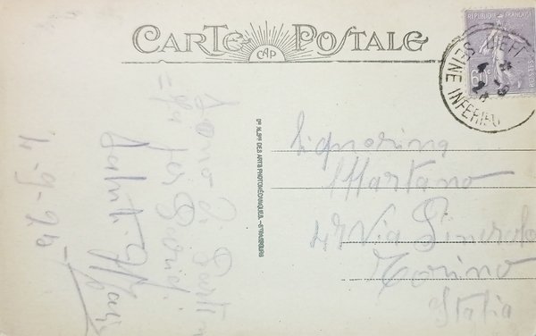 Cartolina - Dieppe - Vue generale Jetees - Arrivee du …