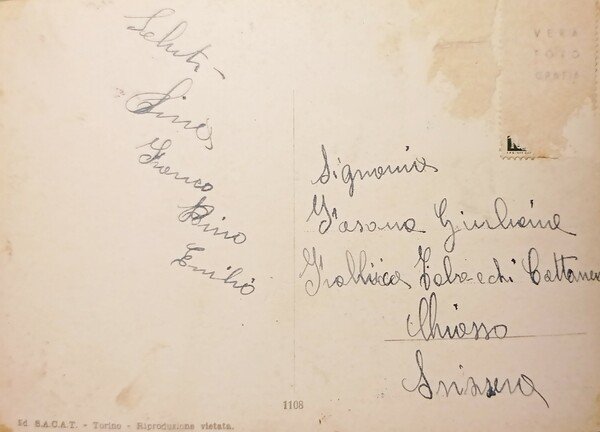 Cartolina - Capanna Gnifetti - 1950 ca.