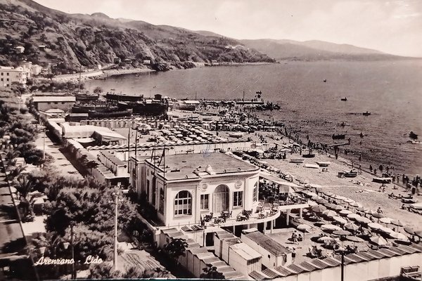Cartolina - Arenzano - Lido - 1957