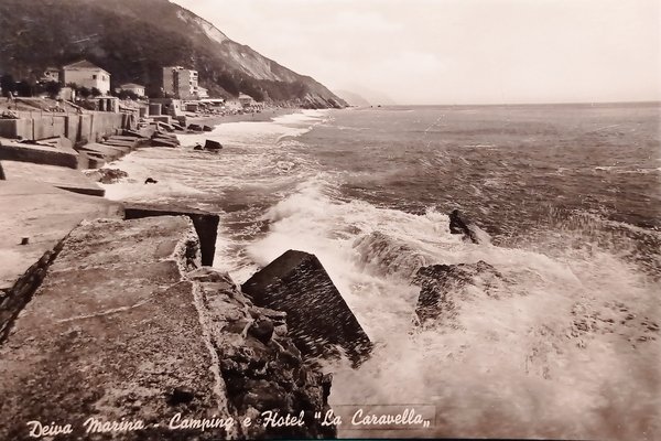 Cartolina - Deiva Marina - Camping e Hotel La Caravella …
