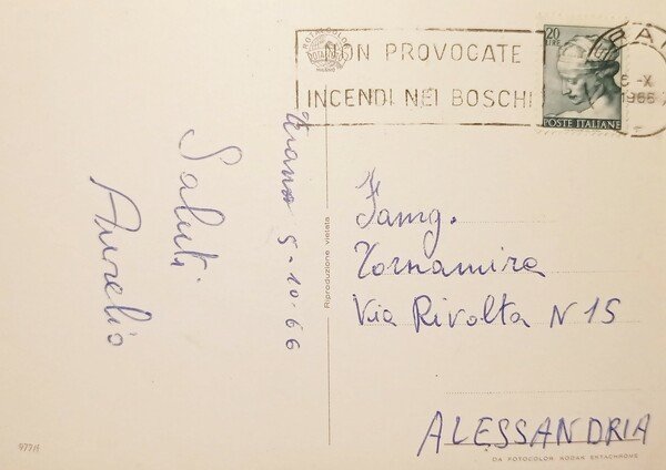 Cartolina - Teramo - Vedute diverse - 1966