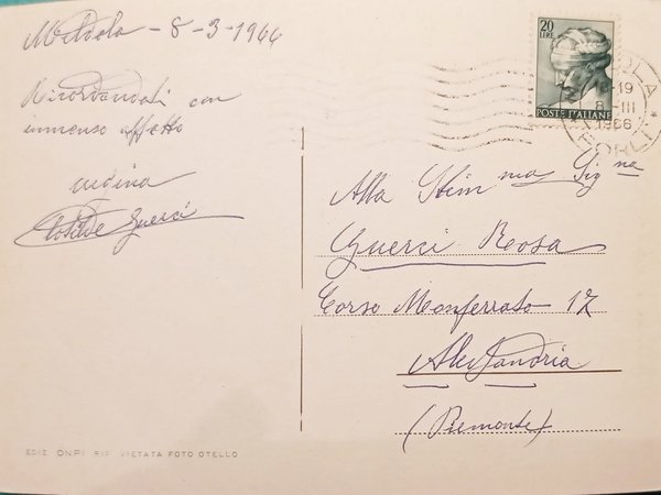 Cartolina - Casa Serena O. N. P. I. - Meldola …