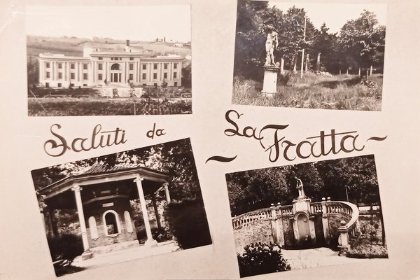 Cartolina - Saluti da La Fratta - 1956