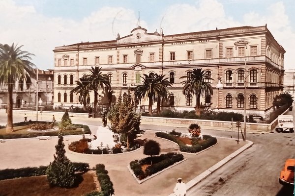 Cartolina - San Severo - Piazza Plebiscito - 1960 ca.