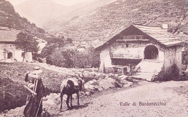 Cartolina - Valle di Bardonecchia - 1920 ca.